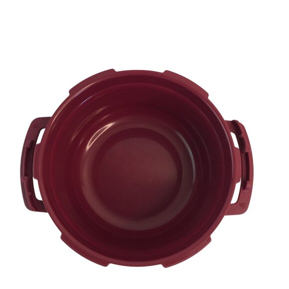 Tupperware Microwave Pressure Cooker 3Q/3L Red Maroon 2015 NEW - Picture 6 of 7
